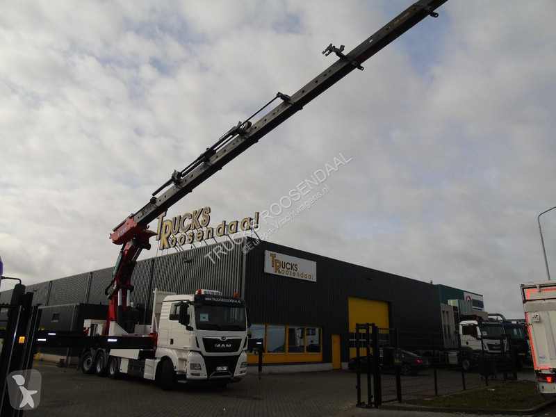 شاحنة MAN 580 + EFFER 1855/6S + 8X4 + EURO 6 +...