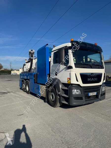 شاحنة MAN Truck Truck Tanker Waste 3 Axles