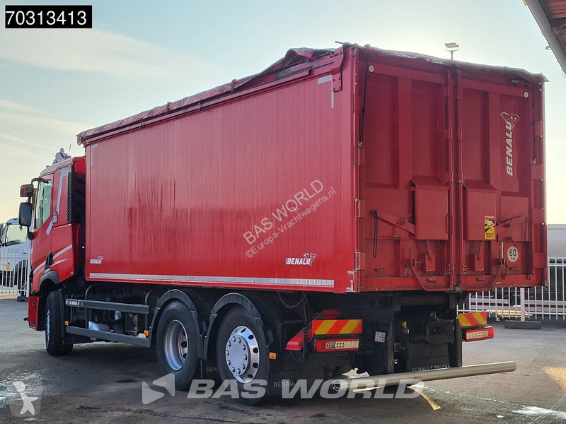 شاحنة Renault T 480 6X2 31m3 Benalu Steering...