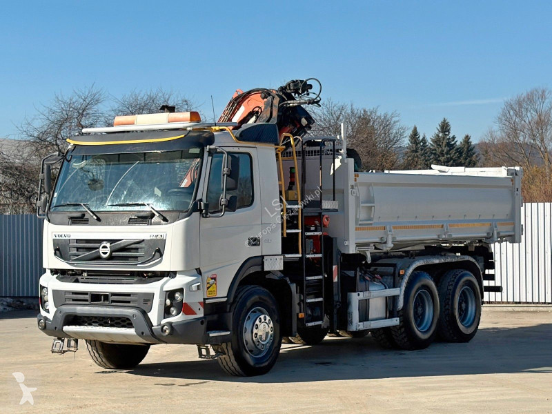 شاحنة Volvo FMX Kipper 5,10m *ATLAS 165.2E/FUNK...