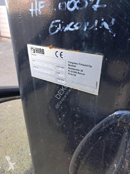 شاحنة Hiab Optima 25 ton New and unused Hiab...