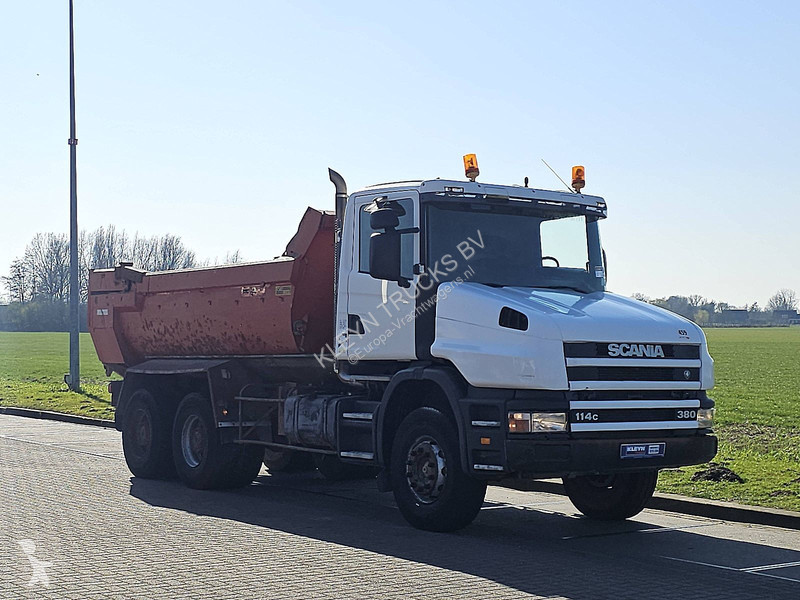 شاحنة Scania T114.380 6X4 FU STEE