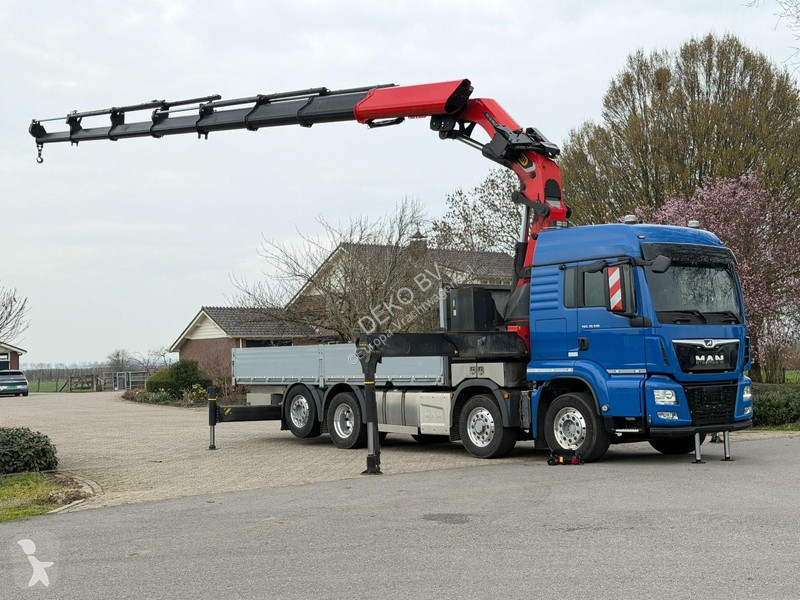 شاحنة MAN 35.510 8x2!!EURO 6 PALFINGER 58002...