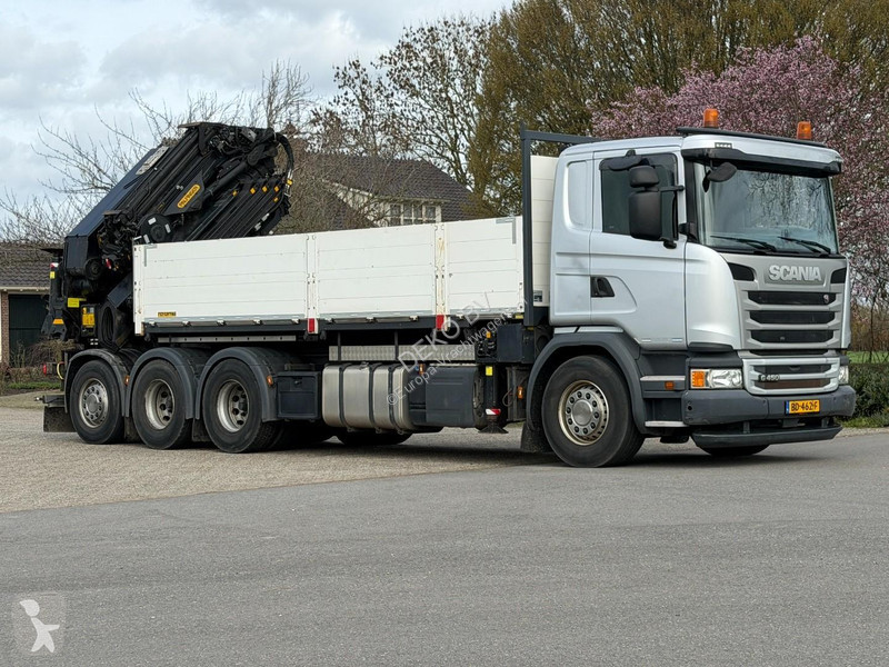 شاحنة Scania G450 8x4 triple, PAFINGER PK92002...