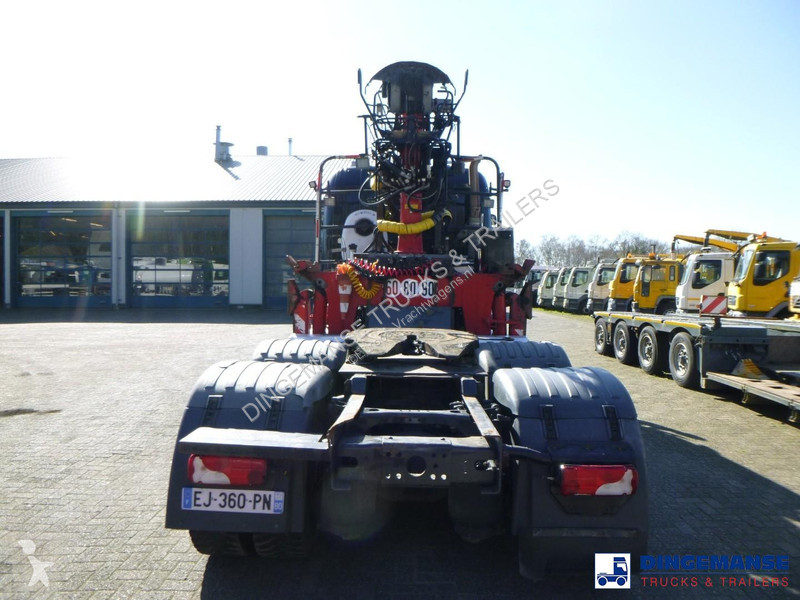 Lastbil Scania 580 6x4 Euro 6 + Jonsered 2850...