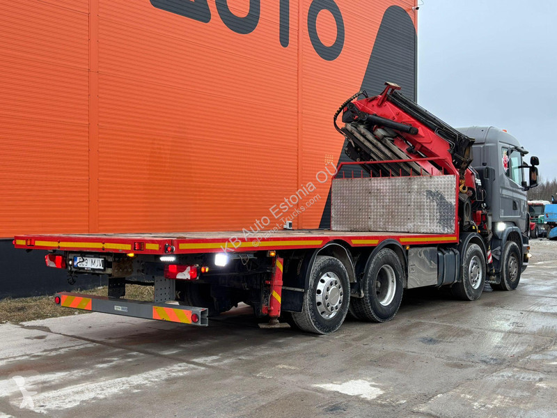 شاحنة Scania G 440 8x2*6 FASSI F800 + JIB /...