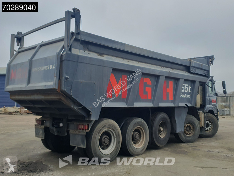 Lastbil Volvo FMX 460 FMX 10X4 32m3 AJK Pusher...