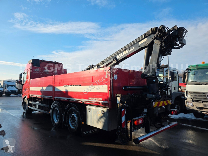 شاحنة Volvo 500 / 6X2 / I Shift / Atlas Kran /...
