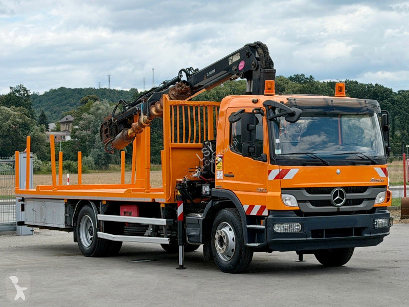 شاحنة Mercedes ATEGO * HIAB 144 B - DUO +...