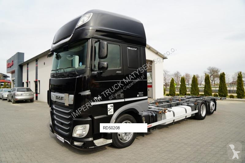 شاحنة DAF XF 480 / BDF / 6X2  / SSC / I-PARK...