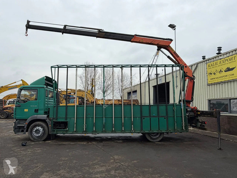 شاحنة MAN TGM Truck + Crane Palfinger PK11502...