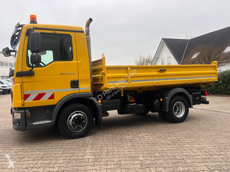 Lastbil MAN 12.250 2x AHK, Meiller-Kipper,TÜV Neu