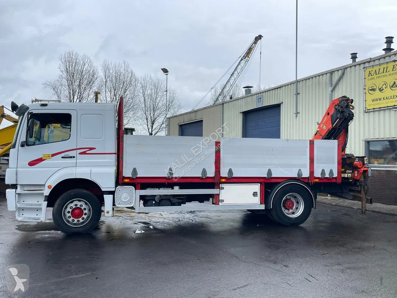 شاحنة Mercedes 1828 Palfinger PK11001 Crane +...