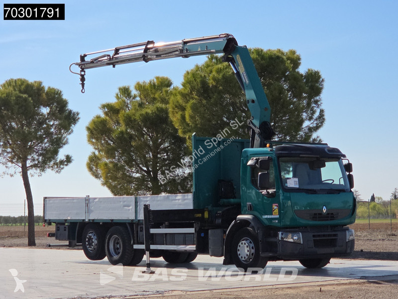 شاحنة Renault 380 6X2 Grúa Palfinger PK20002 +...