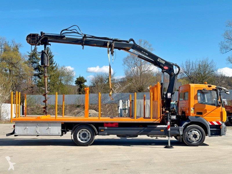 شاحنة Mercedes ATEGO * HIAB 144 B - DUO +...