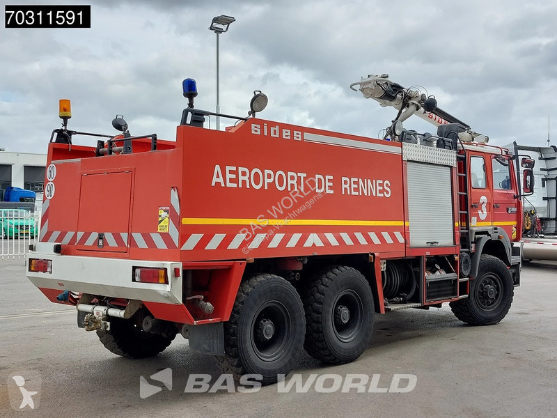 شاحنة Renault G 340ti 6X6 Sides Crashtender 6x6...