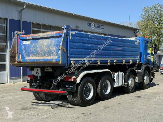 شاحنة Scania P 410 8x4 Dreiseitenkipper DAUTEL