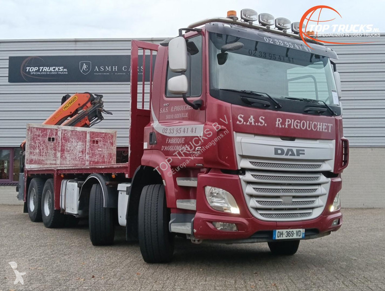 شاحنة DAF 510 FAD 8x4 - Palfinger 16TM Kraan,...
