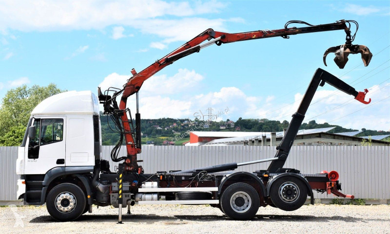 شاحنة Iveco STRALIS 400 * ABROLLKIPPER * ESSEL...