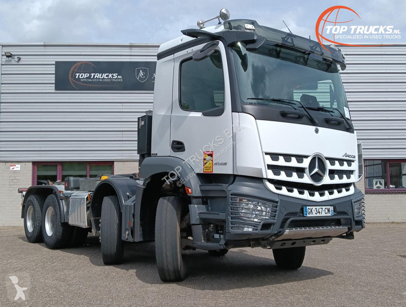 شاحنة Mercedes 4146 8x4 Palfinger 24t....