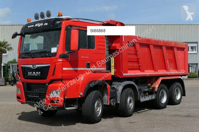 شاحنة MAN 41.510 TGS 8x4, Stahl, 17m³, Klima,...