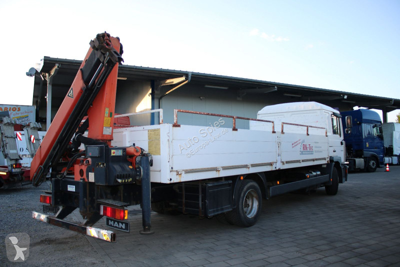 Lastbil MAN 12.250  mit HECKLADEKRAN *PALINGER...