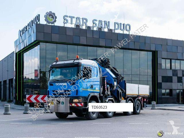 Kamión Scania G440 8x8 PALFINGER PK 100002 FLY...