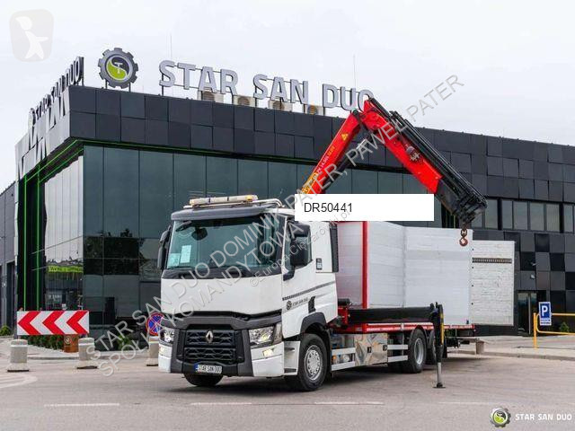 شاحنة Renault T430 6X2 PALFINGER PK14.501 SLD...
