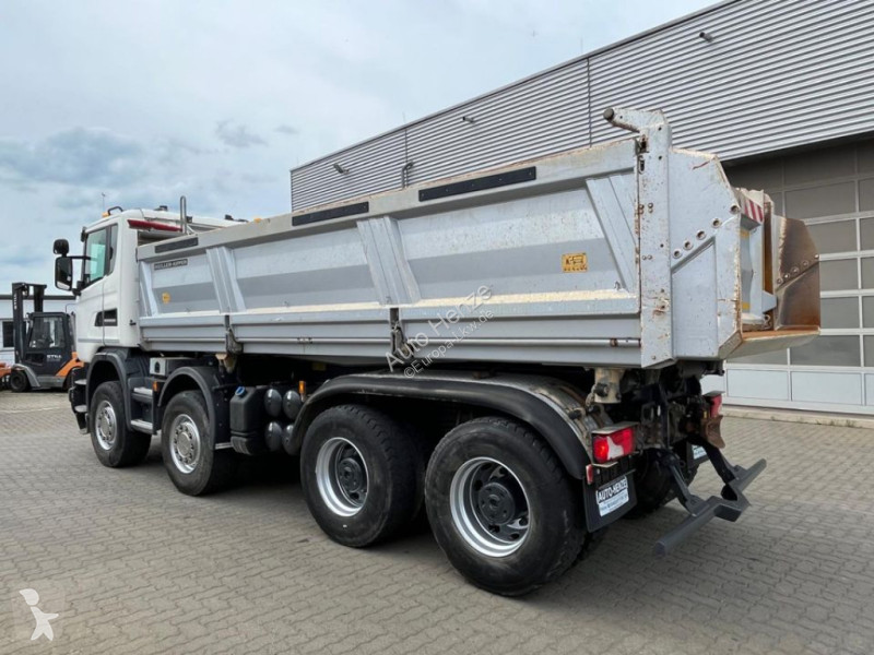 شاحنة Scania G 450 8x4 4-Achs Kipper Bordmatik