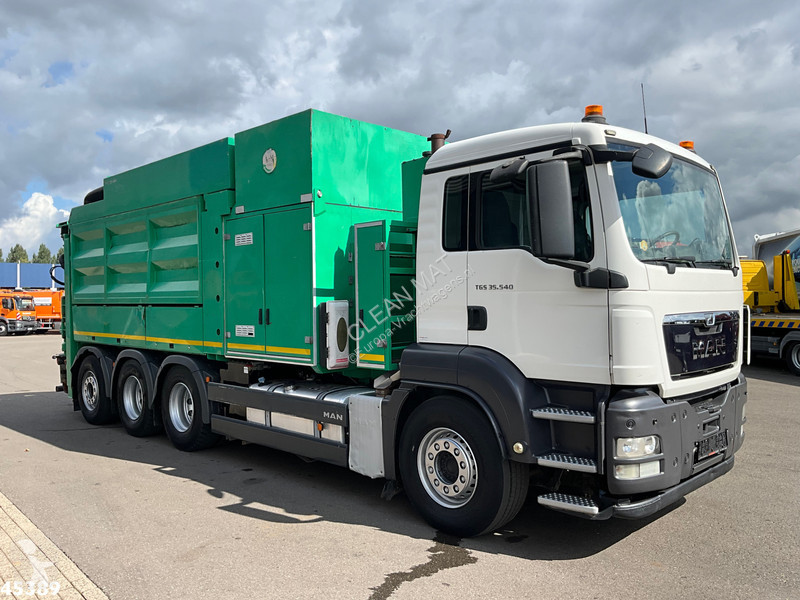 شاحنة MAN 35.540 8x4 MTS Saugbagger