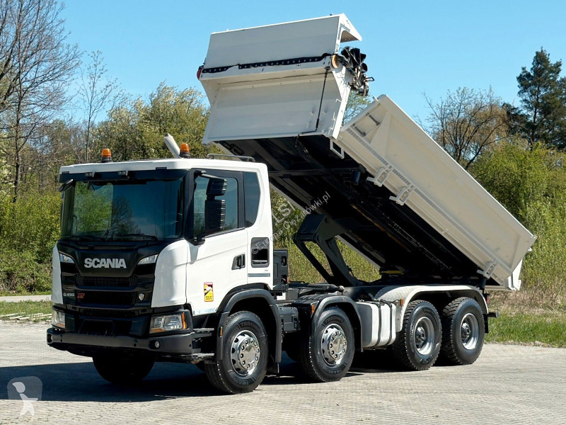 شاحنة Scania 450 XT * Kipper + BORDMATIC*...