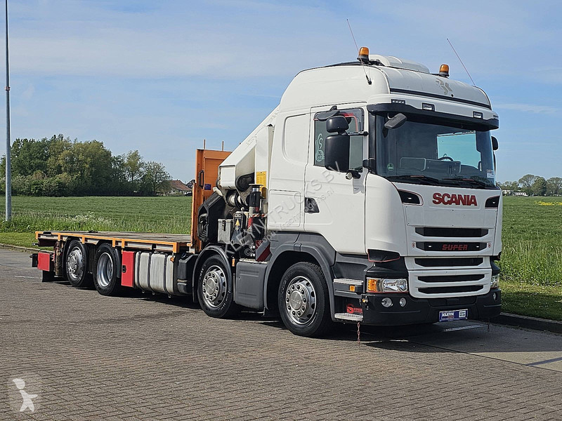 شاحنة Scania 490 8X2*6 HMF 6020K6
