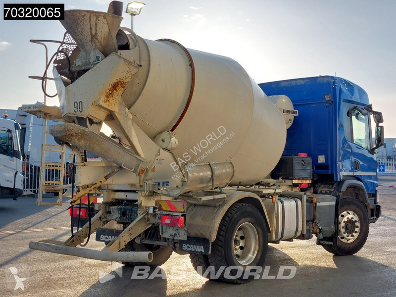 Beton Scania P360 4X2 5m3 iebherr mixer Steel...
