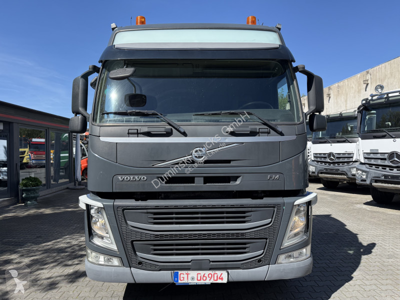 شاحنة Volvo FM 370 6X2 Kran Kennis K14R Baustoff