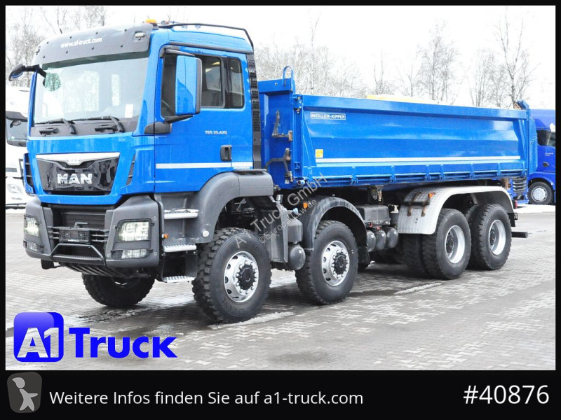 شاحنة MAN TGS 41.470 BB 8x8 Allrad Kipper Meiller