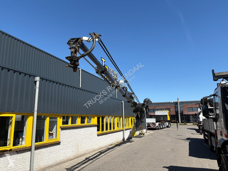 شاحنة Volvo 500 + HIAB 638 E-6 + JIB 6x + 8X4...