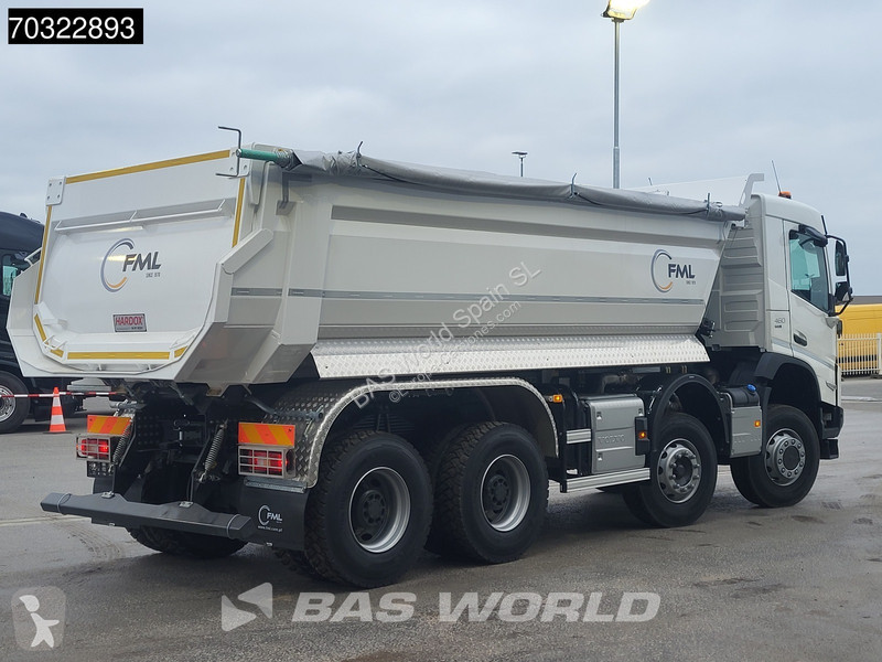 شاحنة Volvo 460 8X6 19m3 KH-Kipper VEB LED...