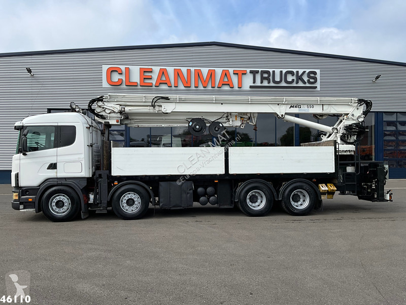 شاحنة Scania R 144 8x4 Retarder MK 55 Tonmeter...