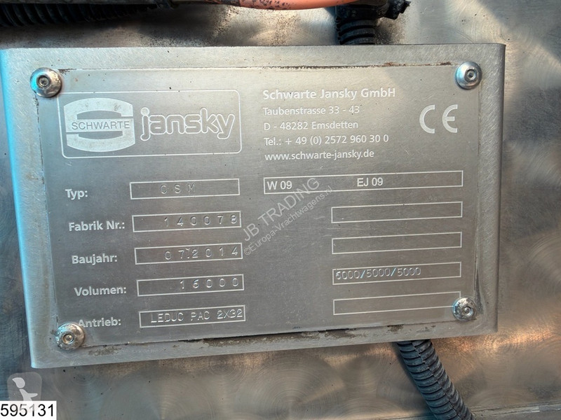 شاحنة Scania G 500 6x2, EURO 6d, 16.000 , 3...