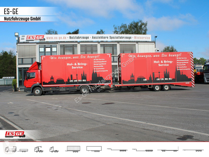 Camion Mercedes MB 2-Achs-W Koffer mit...