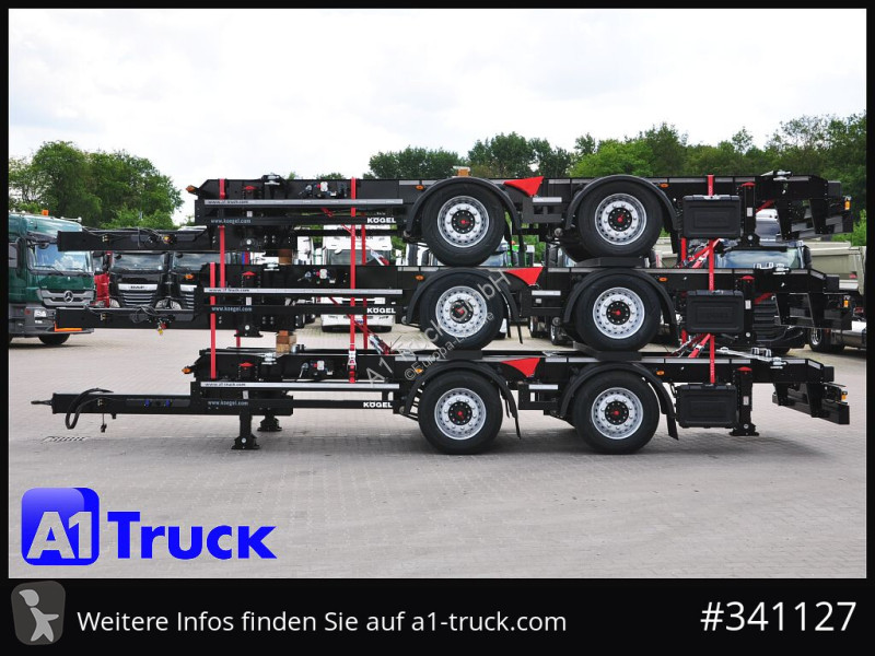 مقطورة Kögel ZW 18  BDF, Midi Tandem, Neu sofort