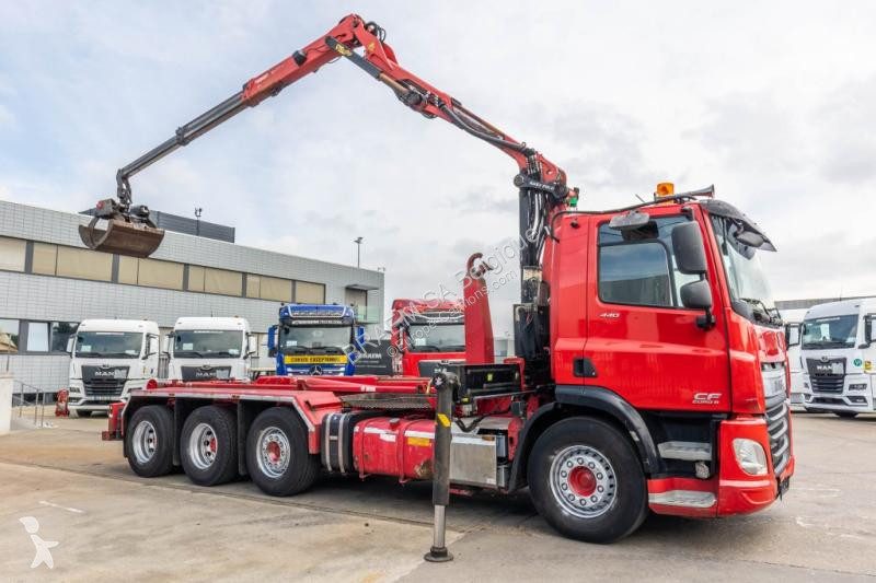 شاحنة DAF 440 FAK -8x2 + Palfinger Epsilon Q180...