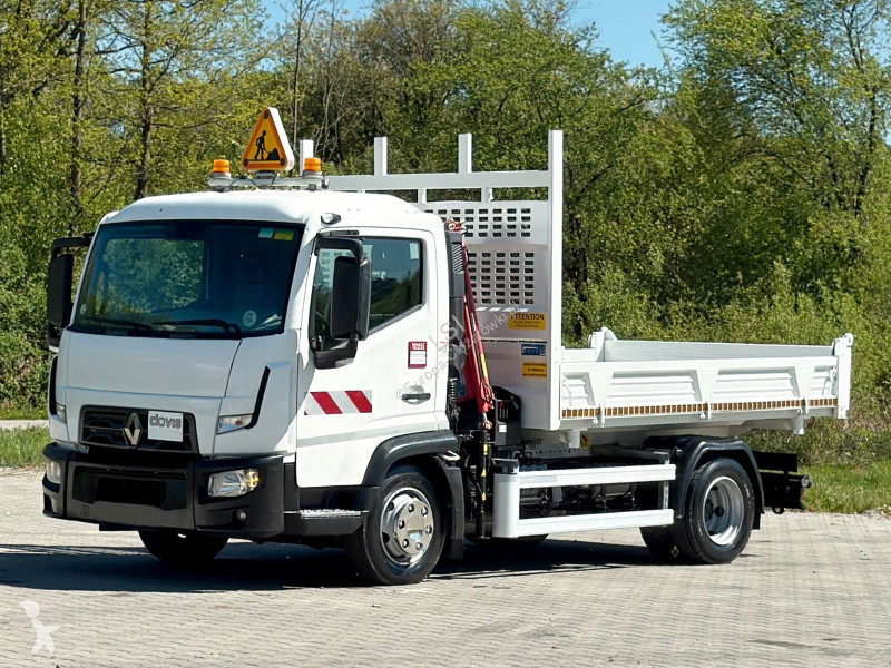 شاحنة Renault D 7.5 *TIPPER 3,25m *MAXILIFT 150...