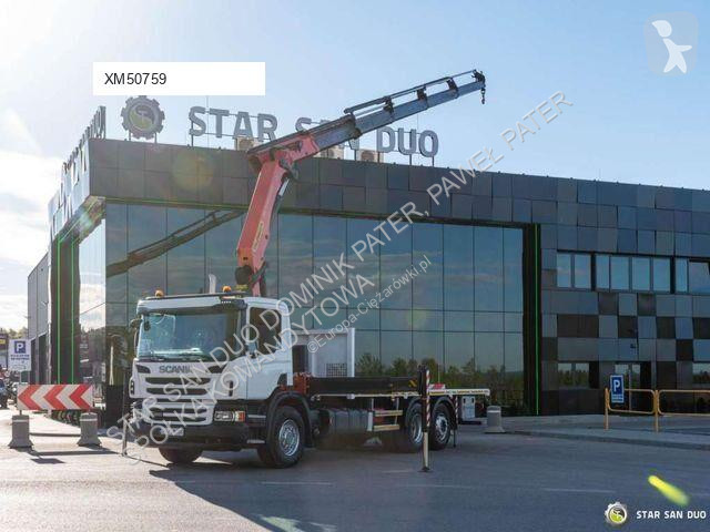 شاحنة Scania P400 6x2 PALFINGER PK 34002 SH Crane