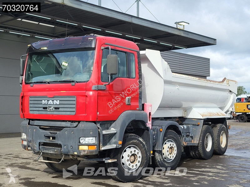 شاحنة MAN 35.D28 8X4 15m3 tipper Steel...