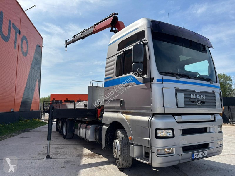 Lastbil MAN TGA FNLC Palfinger PK 16001 (2010...