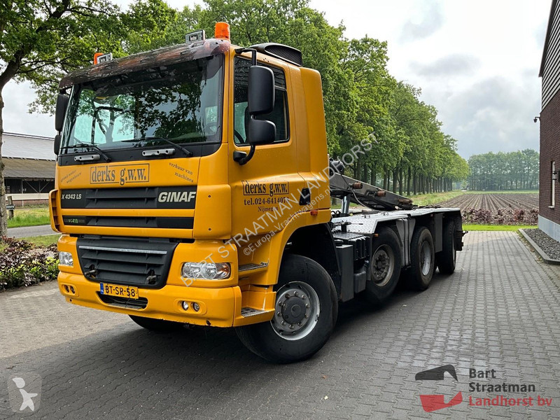 Lastbil Ginaf X4343LS handgeschakelde 8x4 met...
