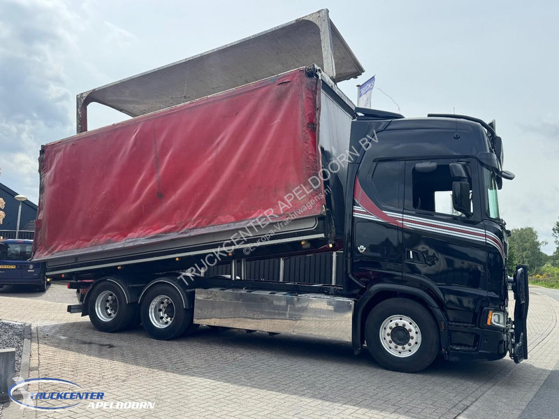 شاحنة Scania S650 V8 NS 6x4, Rear tipper and...