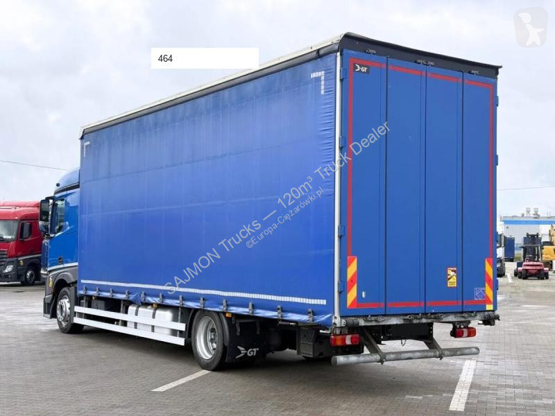 شاحنة Mercedes ACTROS F / PRZESTRZENNY 60M3 /...