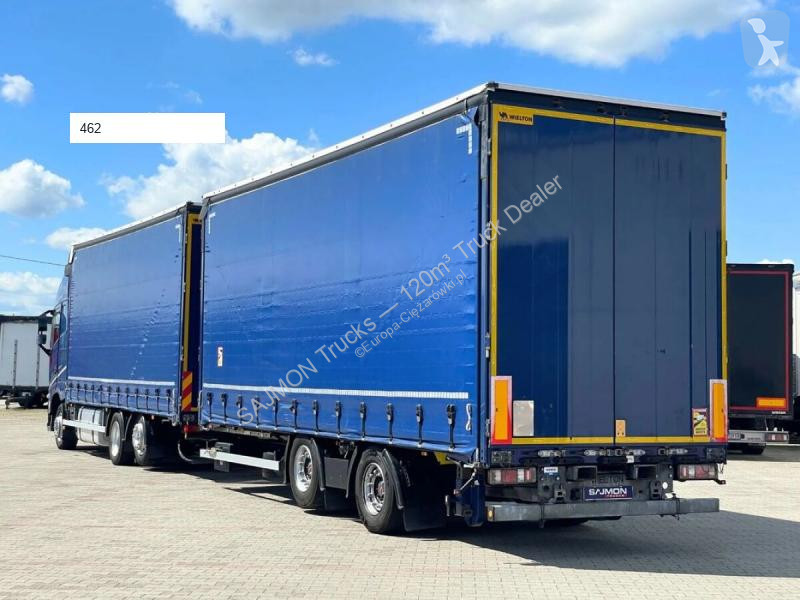 شاحنة مقطورة Volvo FH 460 / ZESTAW TANDEM 120M3...